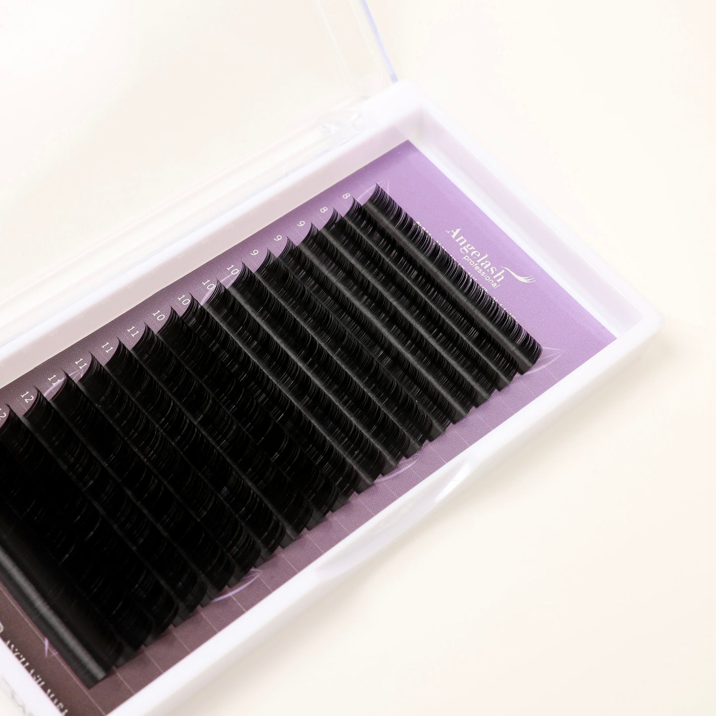 AngeLash Black Volume Lashes 0.12 – premium eyelashes for eyelash extensions