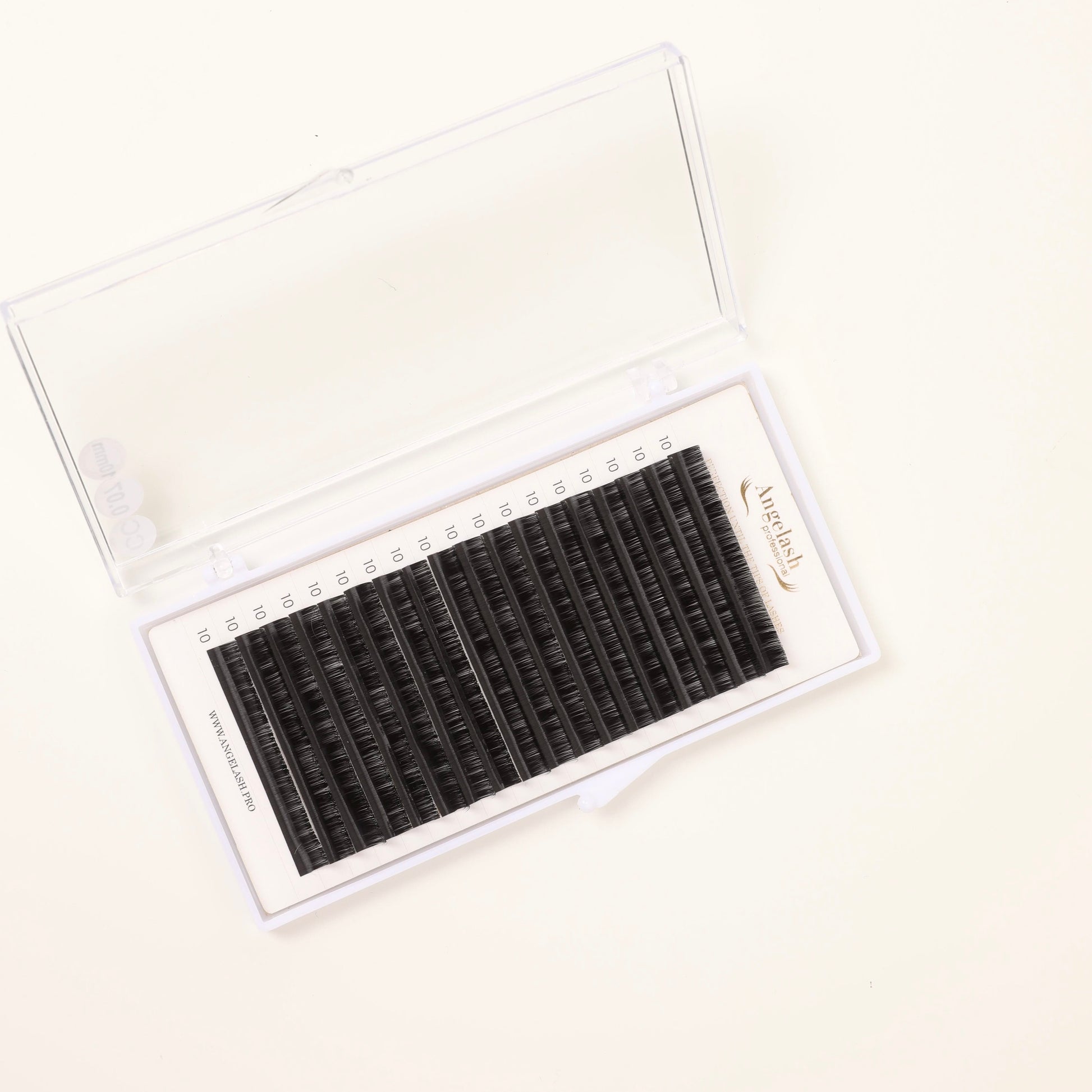 AngeLash White Collection Lashes 0.1 – premium black volume lashes for 2D, 3D  Volume fans