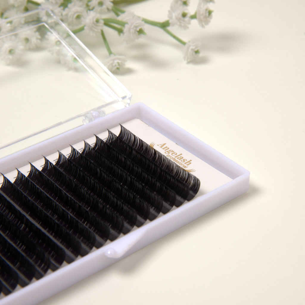 Black Lashes 0,1 White Collection Angelash - Angelash