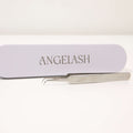 Mini L tweezer for volume eyelash extensions (5 mm tip) - Angelash