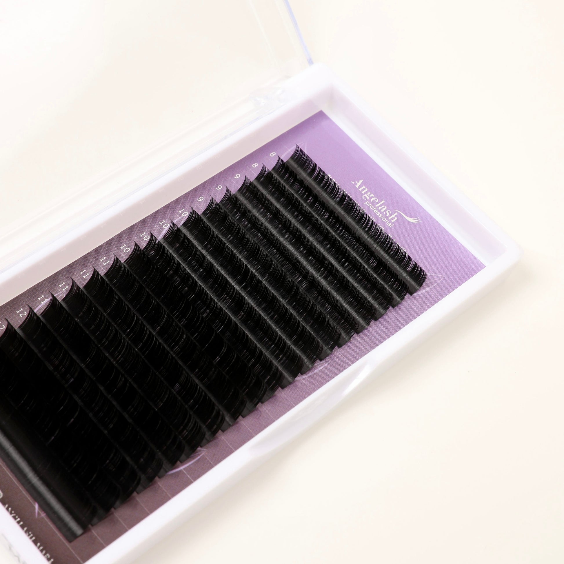 AngeLash Black Volume Lashes 0.12 – premium eyelashes for eyelash extensions