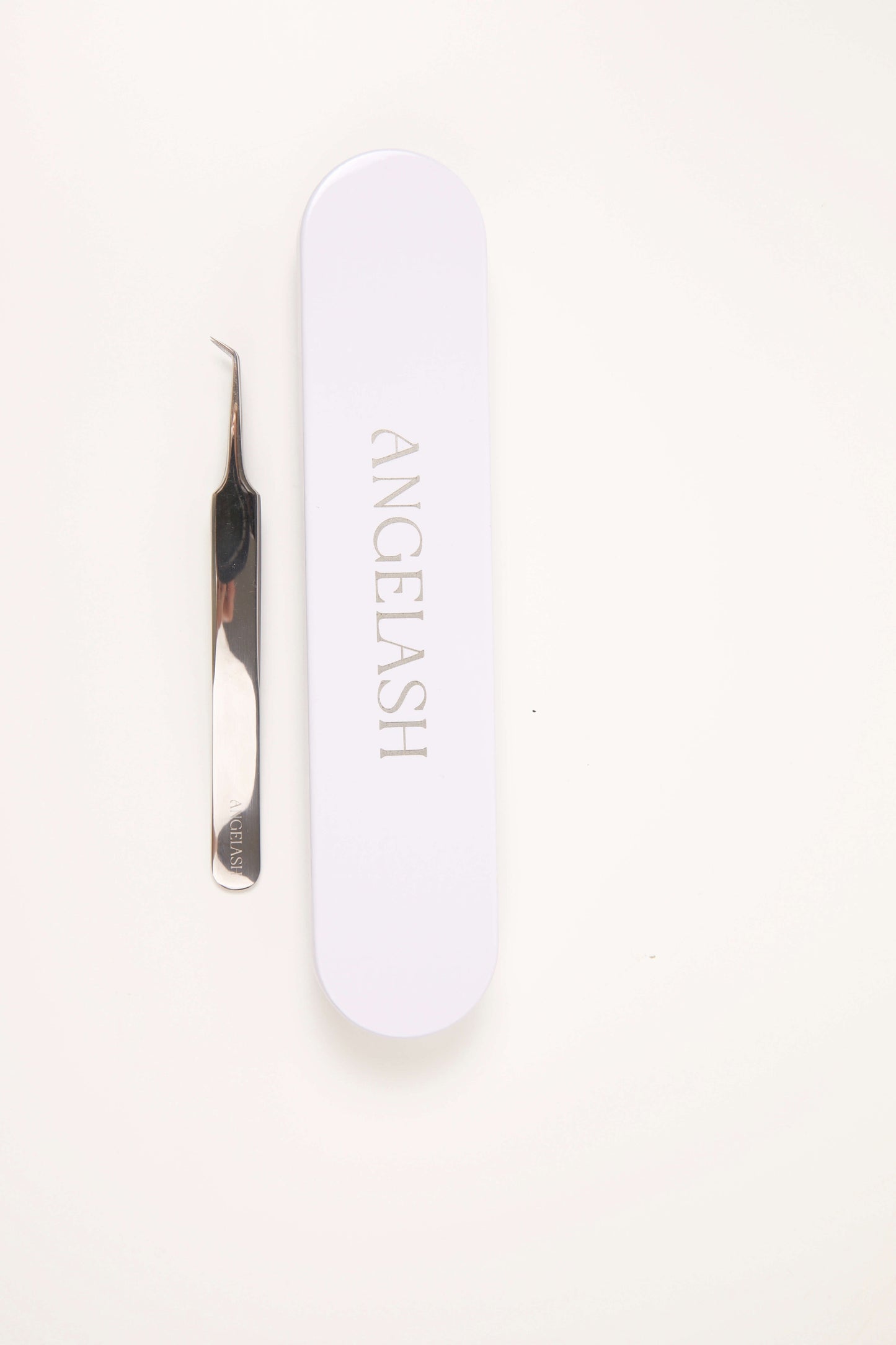 Mini L tweezer for volume eyelash extensions (5 mm tip)