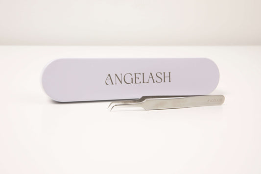 Mini L tweezer for volume eyelash extensions (5 mm tip)