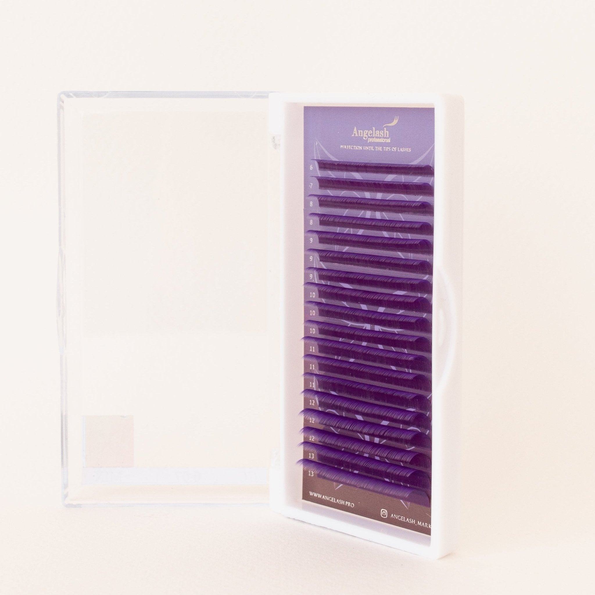 Violet Lashes 0,07 (mix 6 - 13) Violet Collection - Angelash
